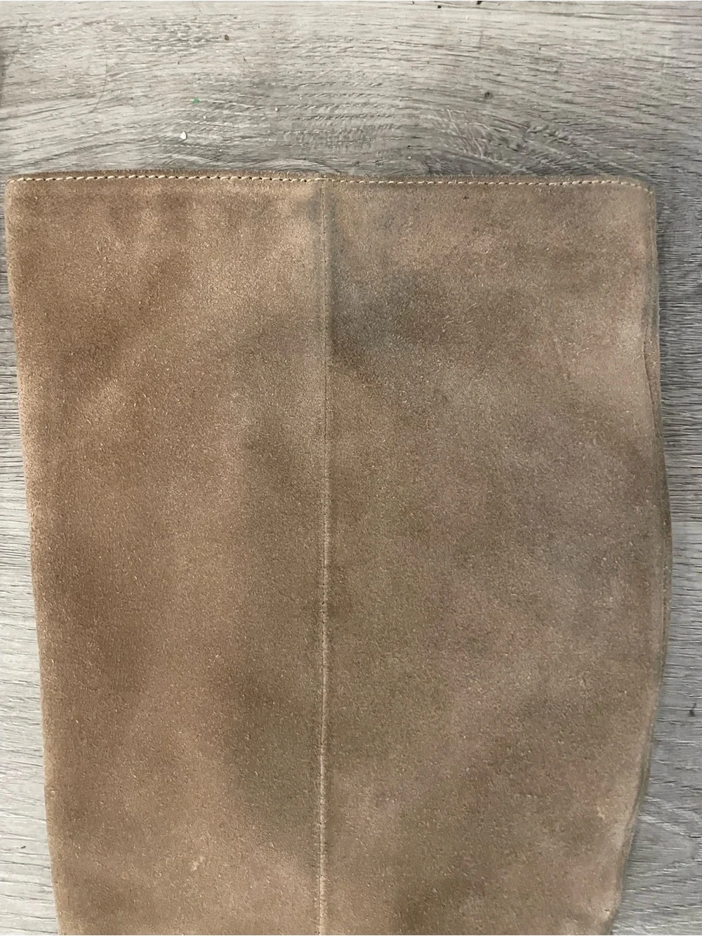 Born Classic Knee High Tall Leather Women's Boots Taupe Neutral Minimalist 9M